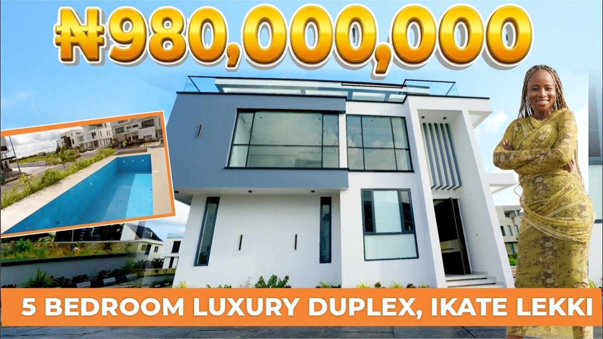 Houses for Sale in Cowrie Creek Estate Lekki: 4 to 6-Bedroom Duplexes, Smart Homes, and Prices from ₦700M to ₦2.3B